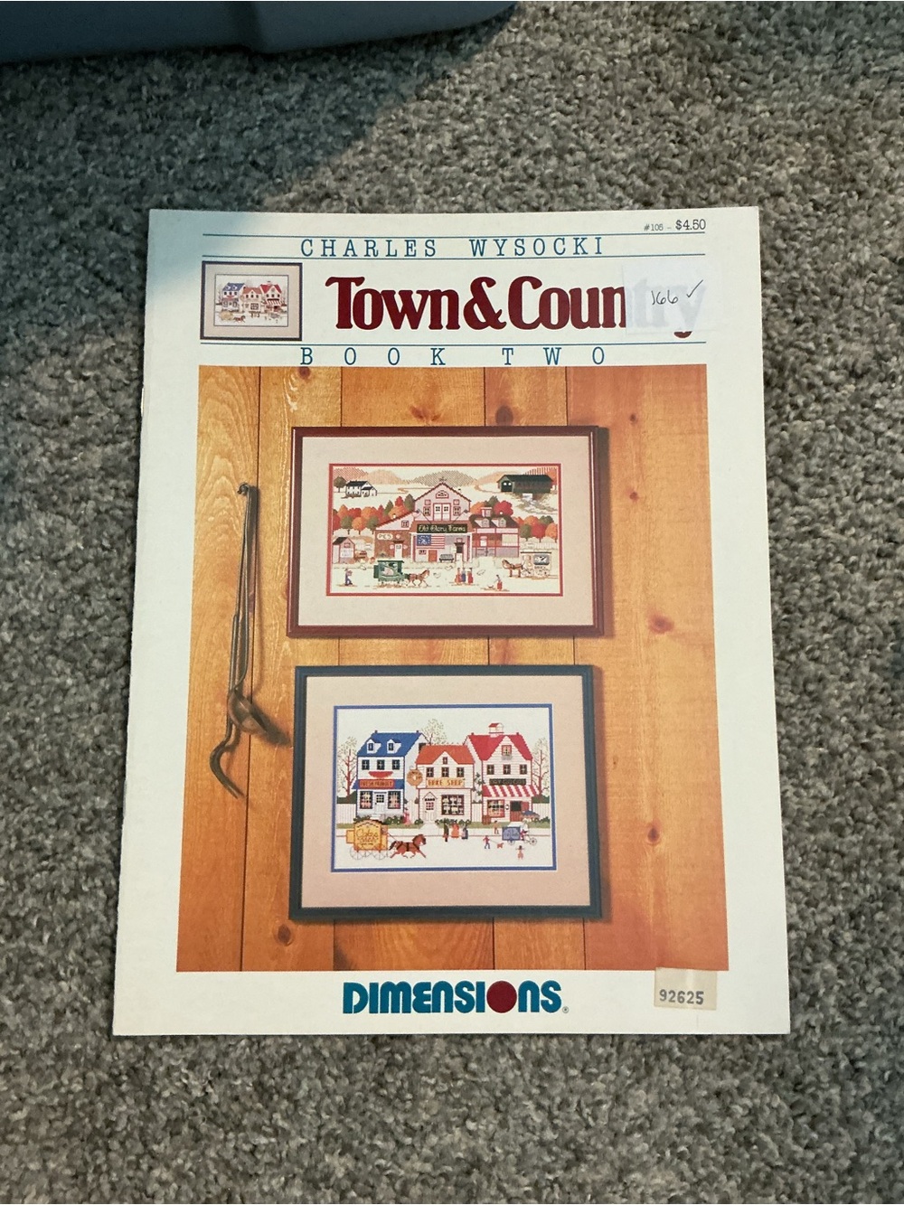 Vintage Dimensions "Town & Country" Book 2 Counted Cross Stitch Kit #166